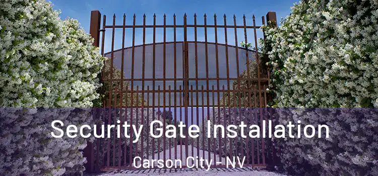 Security Gate Installation Carson City - NV